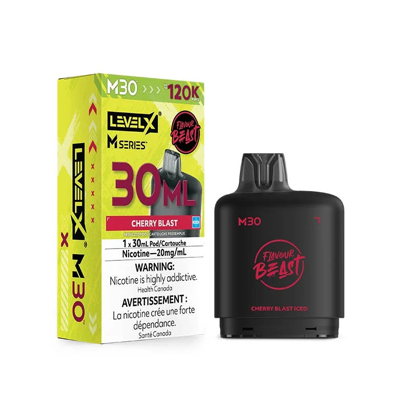 Level X M Series Pod - Flavour Beast - Cherry Blast Iced