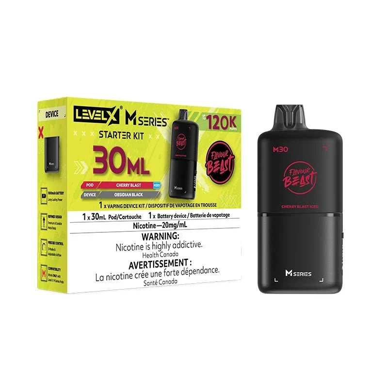 Level X M Series Pod - Flavour Beast - Cherry Blast Iced