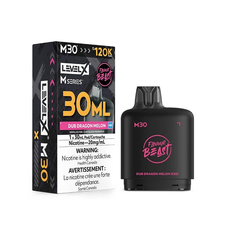 Level X M Series Pod - Flavour Beast - Dub Dragon Melon