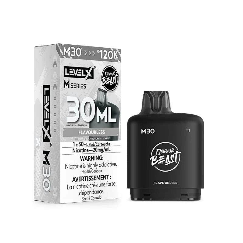 Level X M Series Pod - Flavour Beast - Flavourless