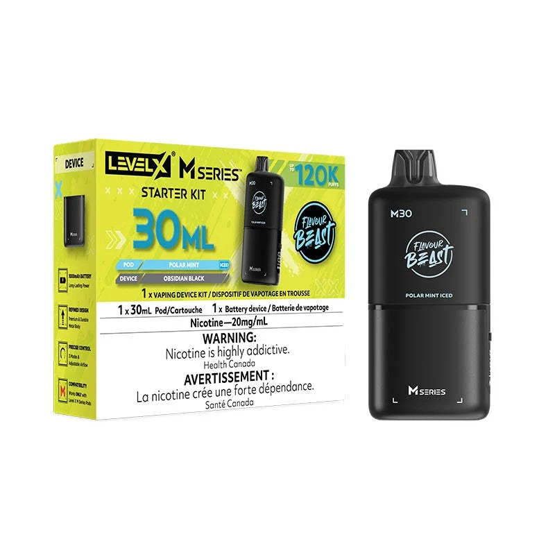 Level X M Series Pod - Flavour Beast - Polar Mint Iced