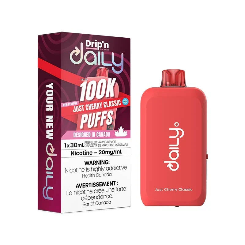 Just Cherry Classic – Drip'n by Envi Daily 100K Disposable Vape