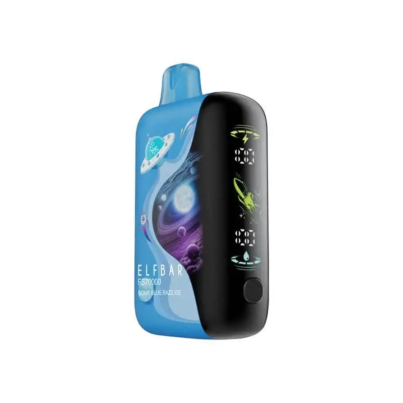 ELF Bar FS70K - Sour Blue Razz Ice - Disposable Vape - Psycho Vape