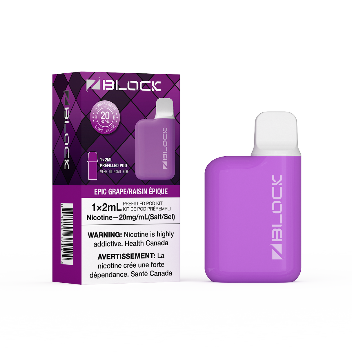 Epic Grape – ZBlock 2mL Starter Kit