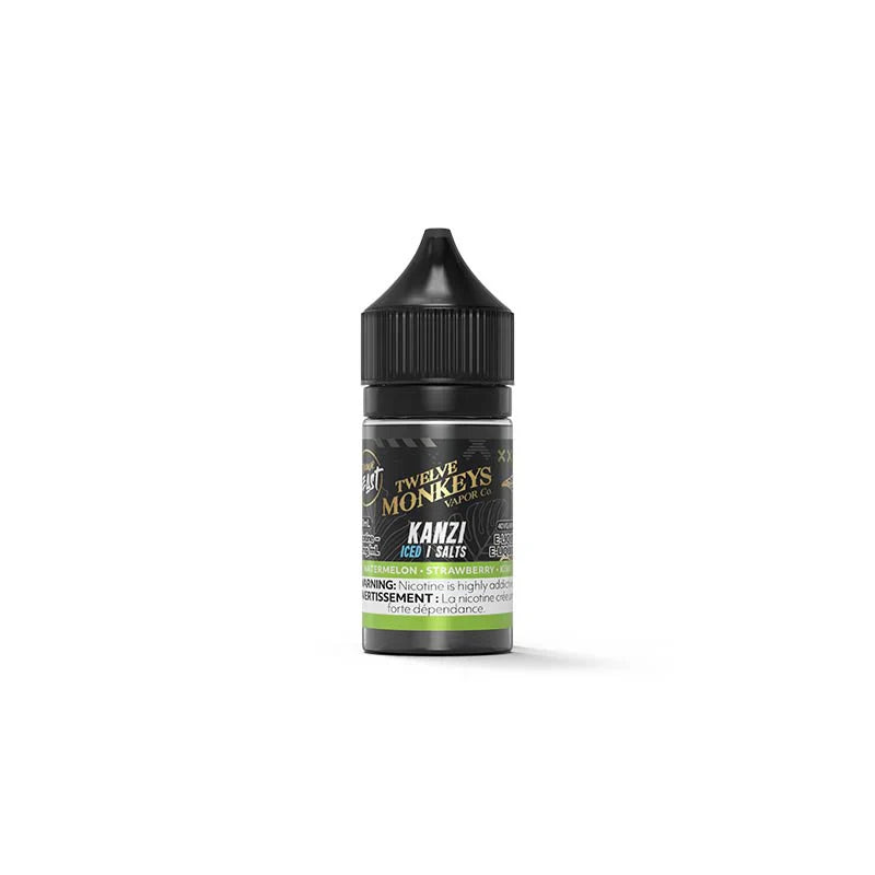 Kanzi Iced by Flavour Beast X 12 Monkeys - Salt Nic Vape Juice