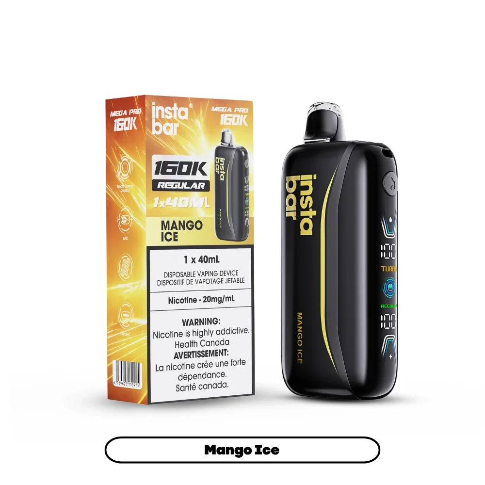 Mango Ice – Insta Bar Mega Pro 160K Disposable Vape