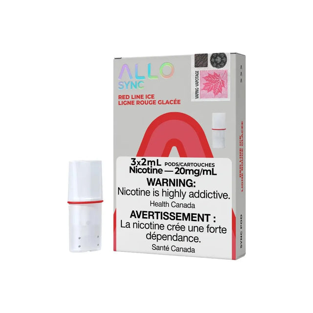 Shop ALLO Sync Pod Pack - Redline Ice - at Vapeshop Mania