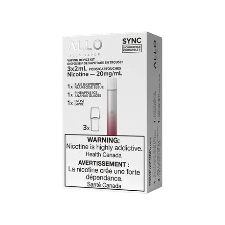 Shop ALLO Sync Starter Kit (3 Pods included) - at Vapeshop Mania