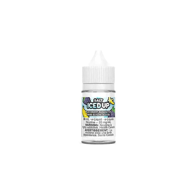 Shop Blackberry Banana Ice by Iced Up Salt Juice - at Vapeshop Mania