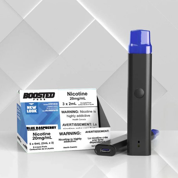 BOOSTED - Boosted Pods Blue Raspberry - Psycho Vape