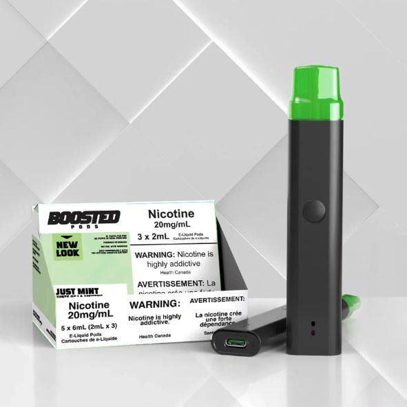 Boosted - Boosted Pods Just Mint - Psycho Vape