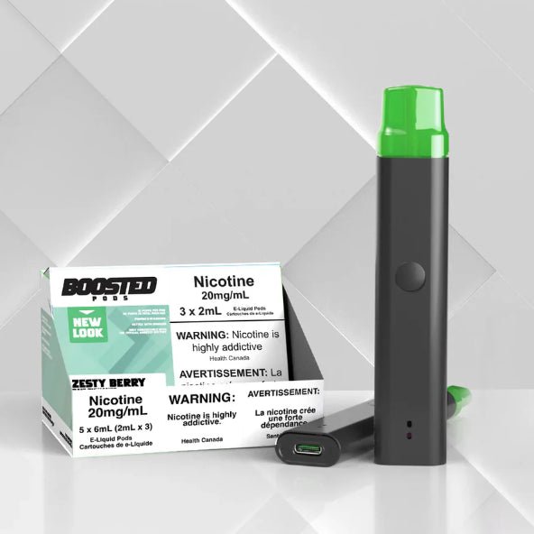 Boosted - Boosted Pods Zesty Berry - Psycho Vape