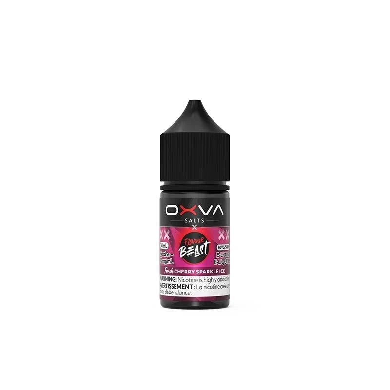 Cherry Sparkle Ice Salt Nic E-Liquid – Flavour Beast X OXVA - Psycho Vape