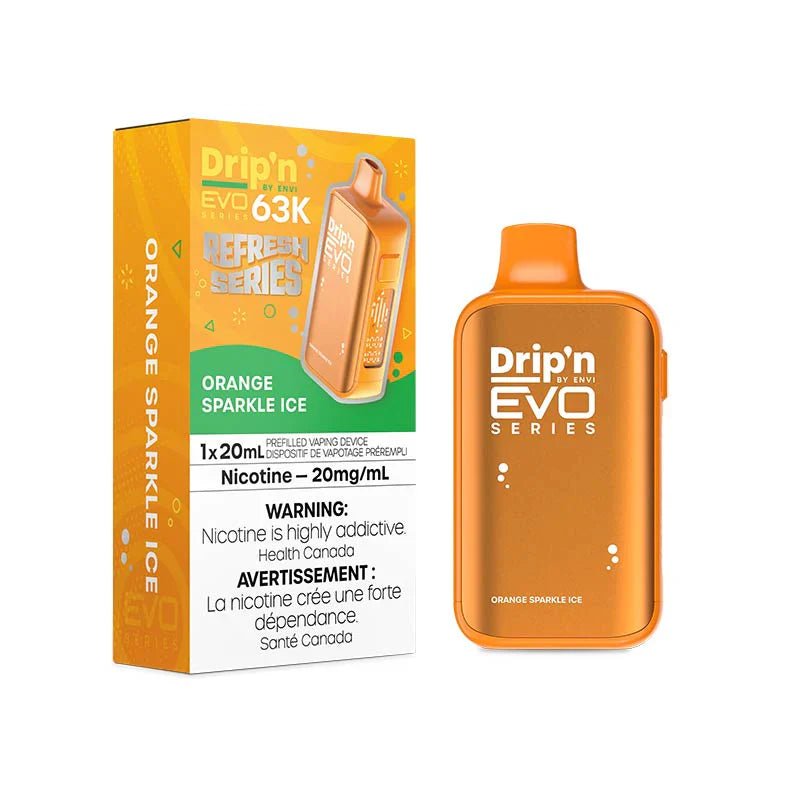 Drip'n by Envi EVO 63K - Orange Sparkle Ice - Psycho Vape