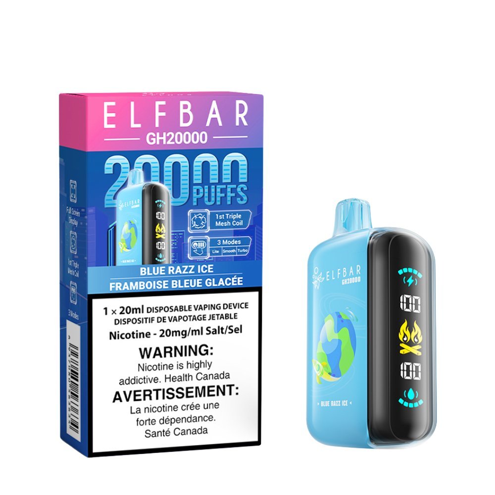 ELF BAR - ELF Bar GH20K Disposable - Blue Razz Ice - Psycho Vape