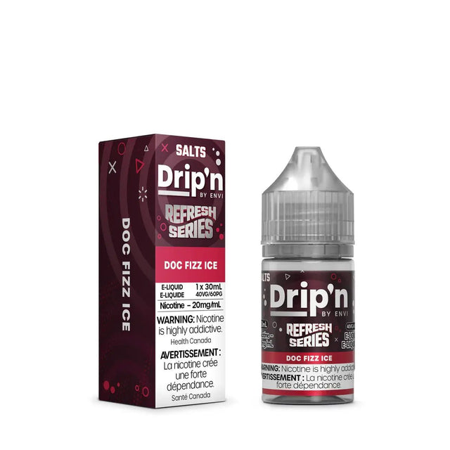 ENVI - Doc Fizz Ice by Drip'n Envi Refresh - Salt Nic Vape Juice - Psycho Vape