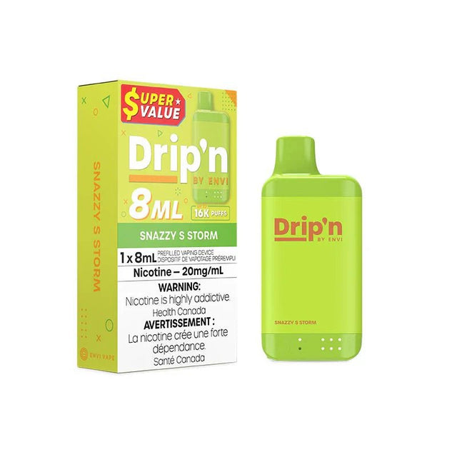 ENVI - Drip'n by Envi 16K Disposable - Snazzy S Storm - Psycho Vape