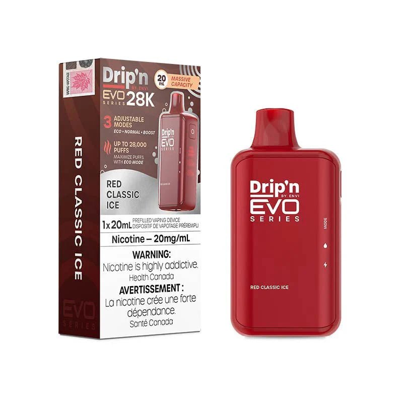 ENVI - Drip'n by Envi EVO Series 28K Disposable - Red Classic - Psycho Vape