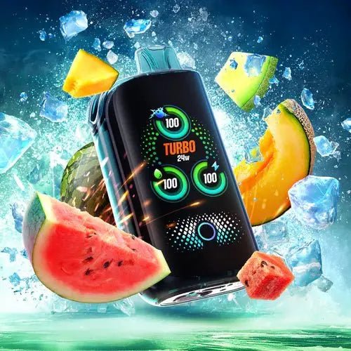 ENVI - Drip'n by Envi Fasta Blast 30K Disposable - Watermelon Cantaloupe Honeydew Ice - Psycho Vape