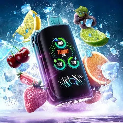 ENVI - Drip'n by Envi x Fasta Blast 30K Disposable - Electric Fruit Blast Ice - Psycho Vape