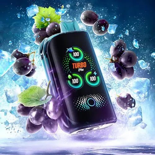 ENVI - Drip'n by Envi x Fasta Blast 30K Disposable - Grape Ice - Psycho Vape