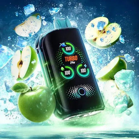 ENVI - Drip'n by Envi x Fasta Blast 30K Disposable - Green Apple Ice - Psycho Vape
