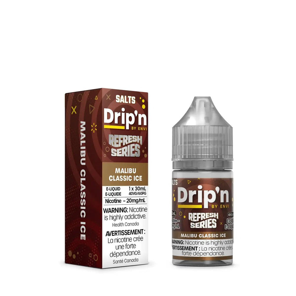 ENVI - Malibu Classic Ice by Drip'n Envi Refresh - Salt Nic Vape Juice - Psycho Vape