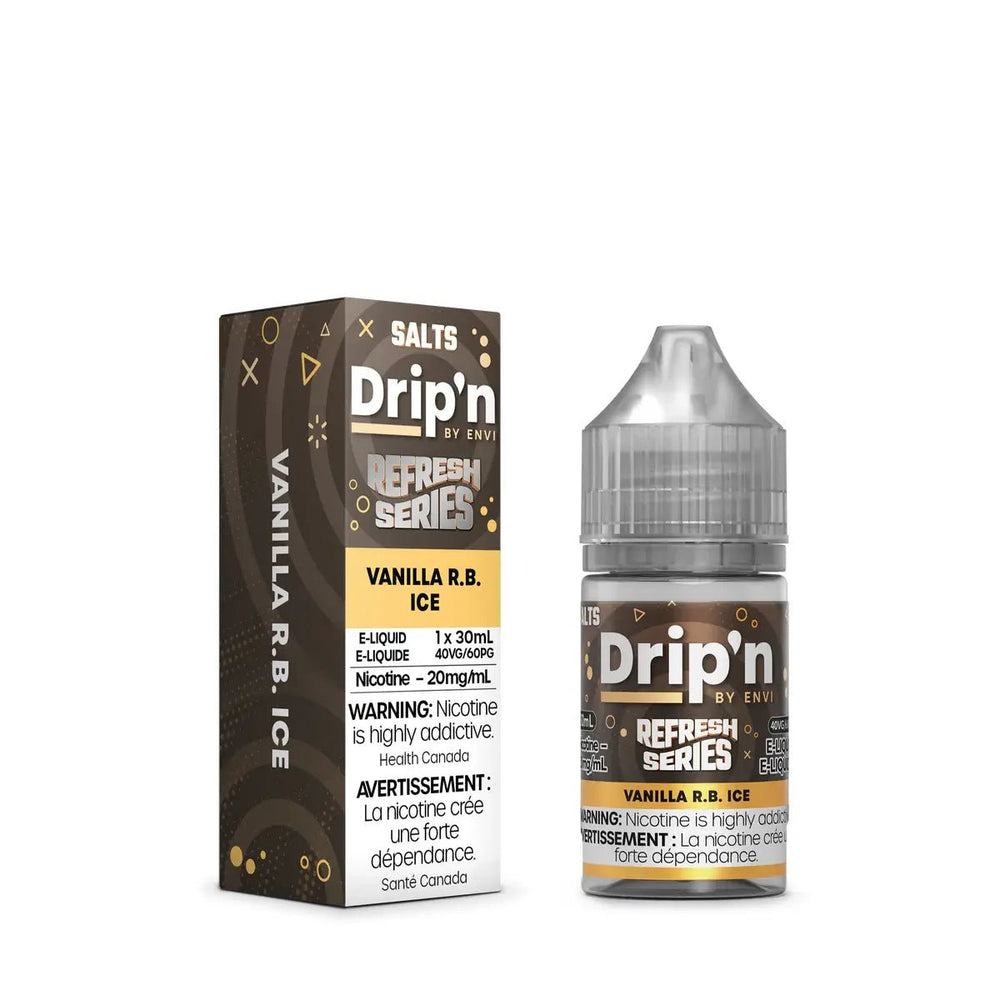 ENVI - Vanilla R.B. Ice by Drip'n Envi Refresh - Salt Nic Vape Juic - Psycho Vape