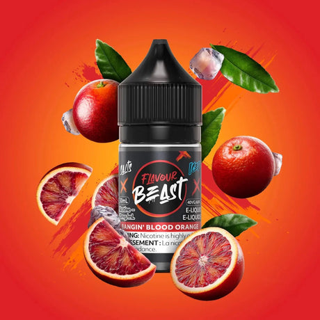 FLAVOUR BEAST - Bangin Blood Orange Iced by Flavour Beast - Salt Nic Vape Juice - Psycho Vape