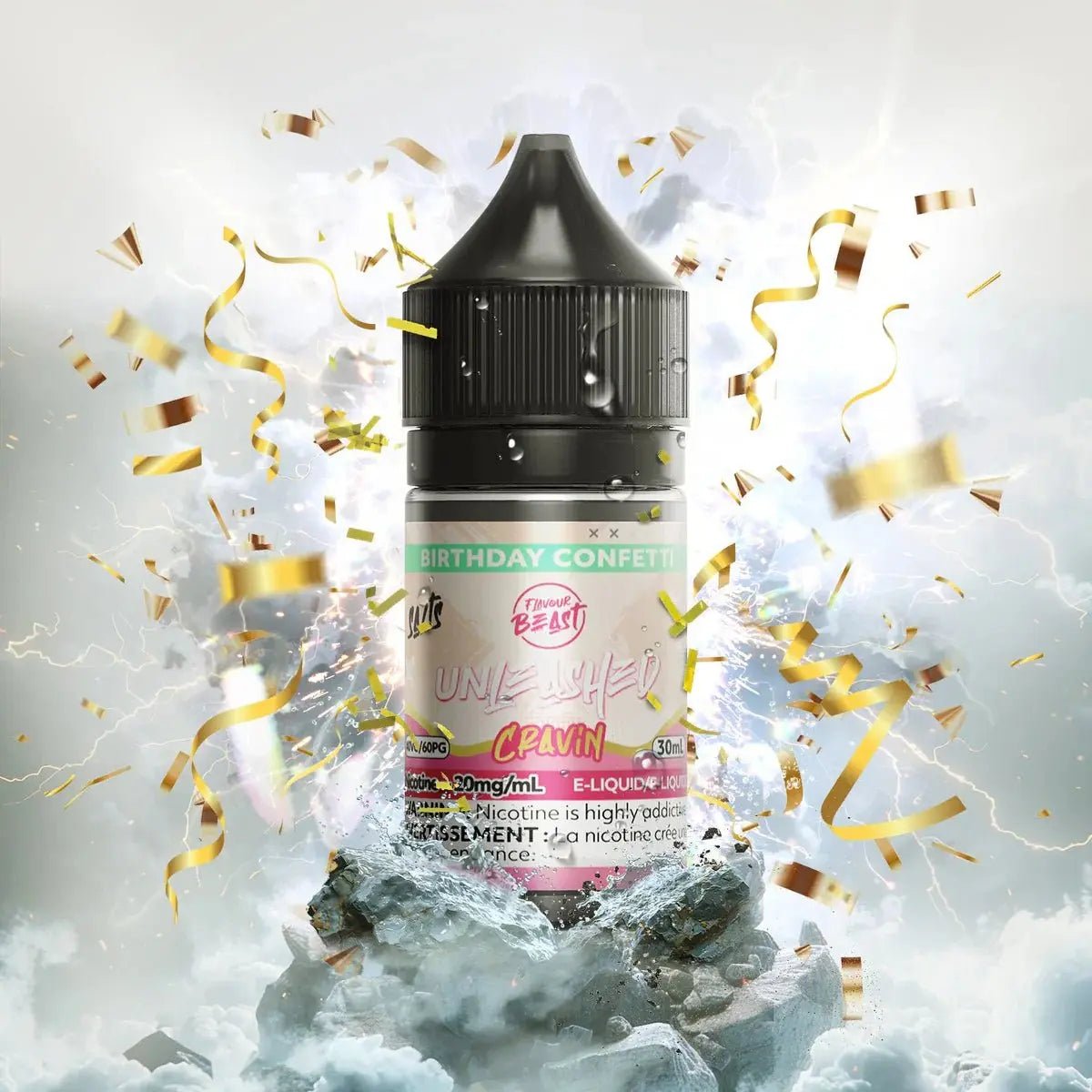 FLAVOUR BEAST - Birthday Confetti by Flavour Beast Unleashed Cravin - Salt Nic Vape Juice - Psycho Vape