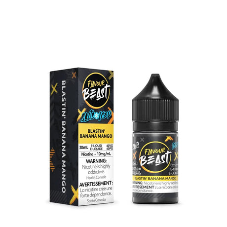 FLAVOUR BEAST - Blastin' Banana Mango Iced by Flavour Beast - Salt Nic Vape Juice - Psycho Vape