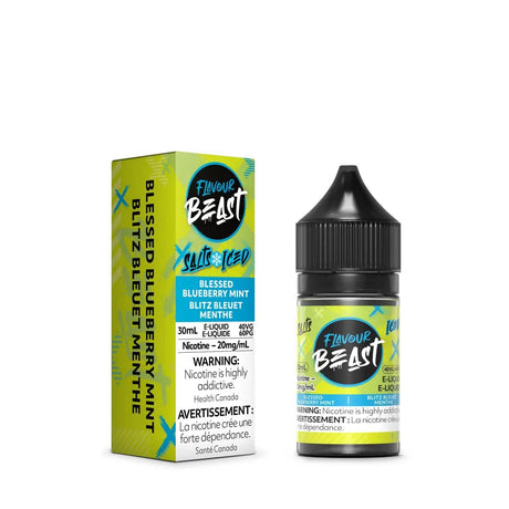 FLAVOUR BEAST - Blessed Blueberry Mint Iced by Flavour Beast - Salt Nic Vape Juice - Psycho Vape