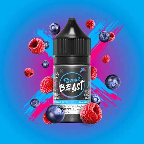 FLAVOUR BEAST - Bomb Blue Razz by Flavour Beast - Salt Nic Vape Juice - Psycho Vape