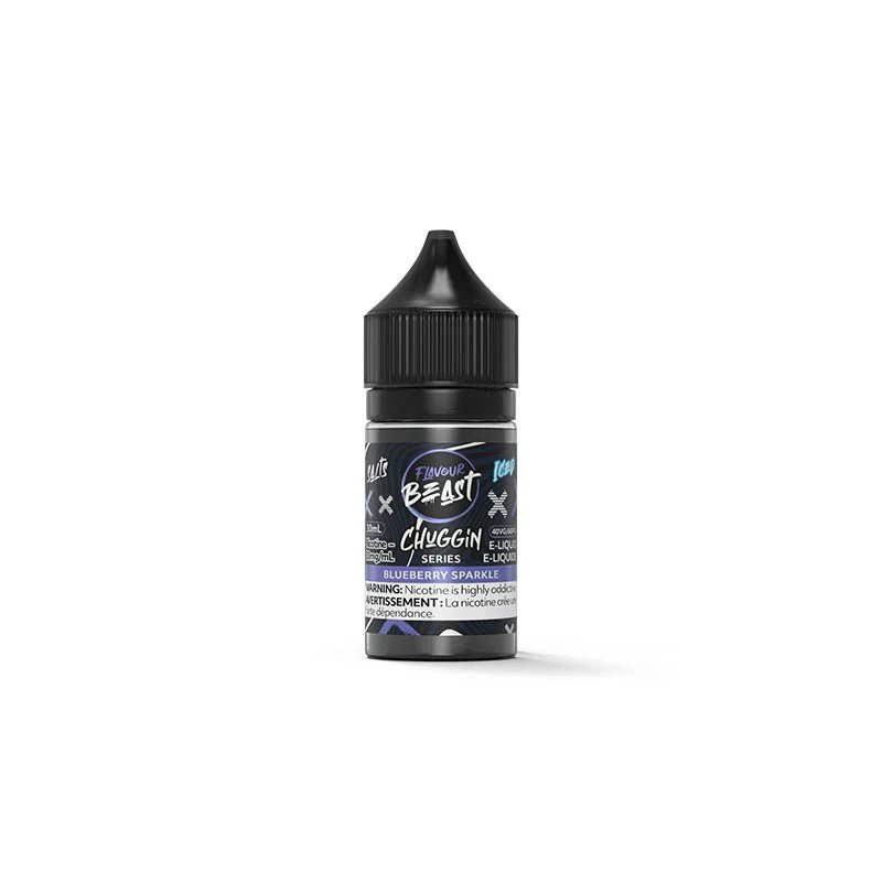 FLAVOUR BEAST - Chuggin Blueberry Sparkle Iced Salt by Flavour Beast E - Liquid - Psycho Vape