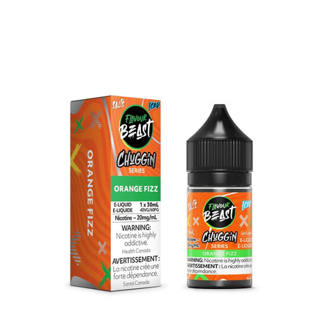FLAVOUR BEAST - Chuggin Orange Fizz Iced by Flavour Beast - Salt Nic Vape Juice - Psycho Vape