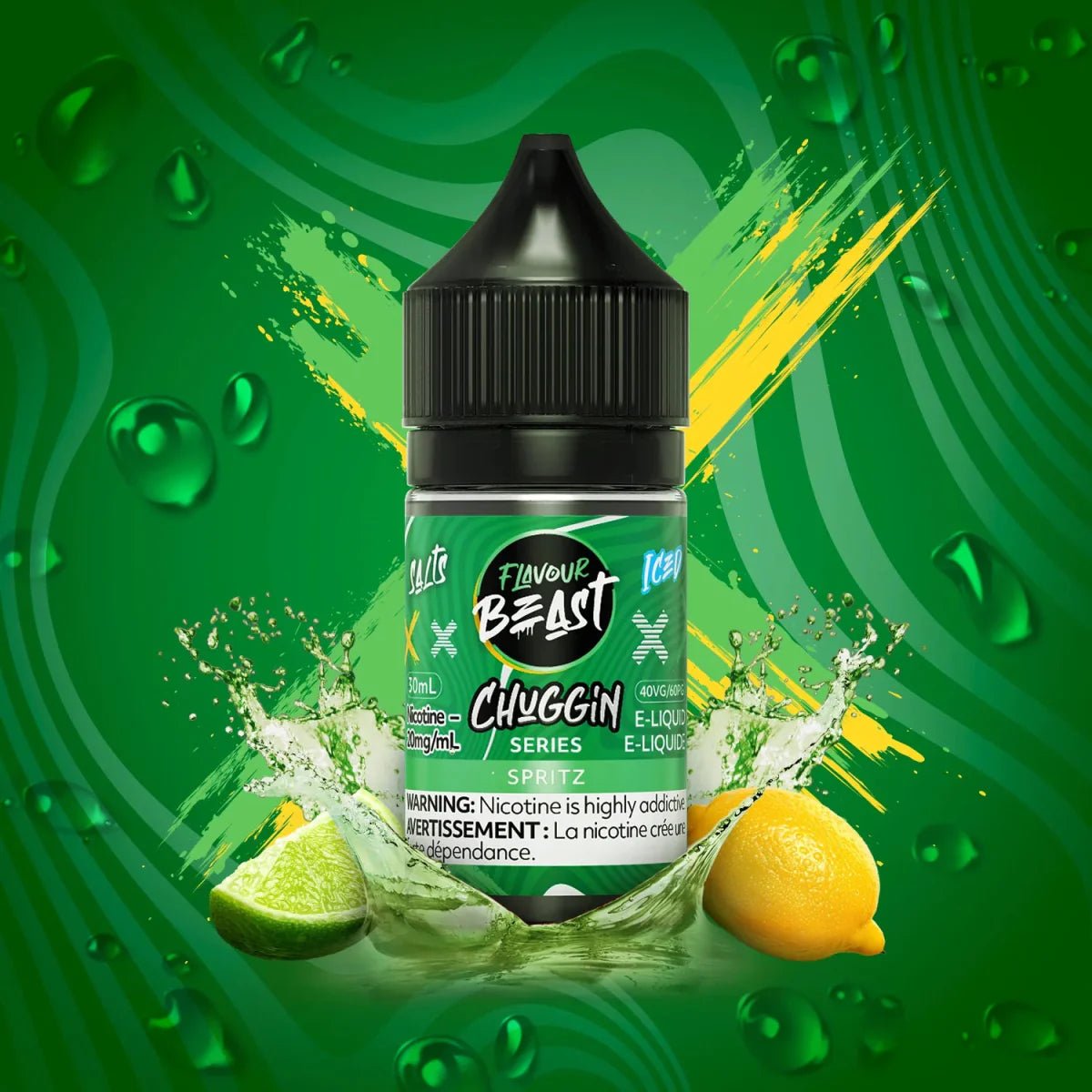 FLAVOUR BEAST - Chuggin Spritz Iced by Flavour Beast - Salt Nic Vape Juice - Psycho Vape