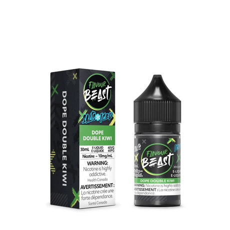 FLAVOUR BEAST - Dope Double Kiwi Iced by Flavour Beast - Salt Nic Vape Juice - Psycho Vape