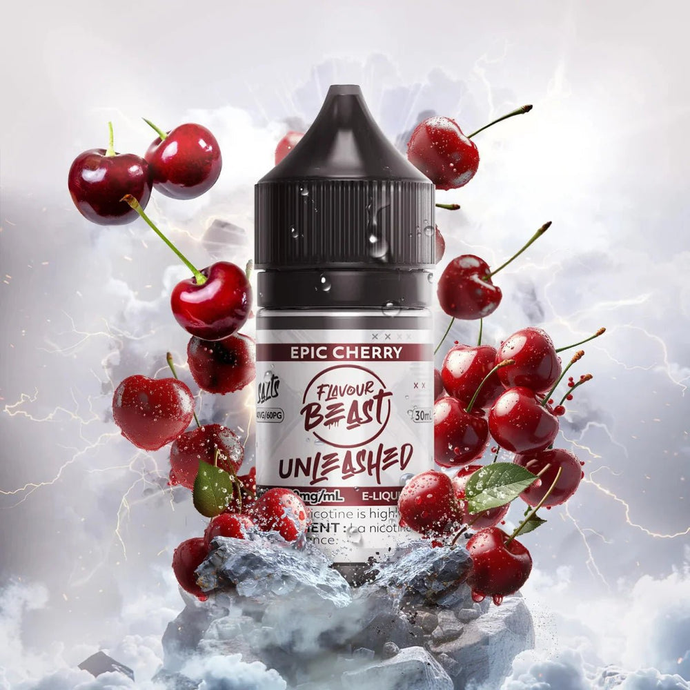 FLAVOUR BEAST - Epic Cherry Unleashed by Flavour Beast - Salt Nic Vape Juice - Psycho Vape
