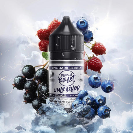 FLAVOUR BEAST - Epic Dark Berries Unleashed by Flavour Beast - Salt Nic Vape Juice - Psycho Vape