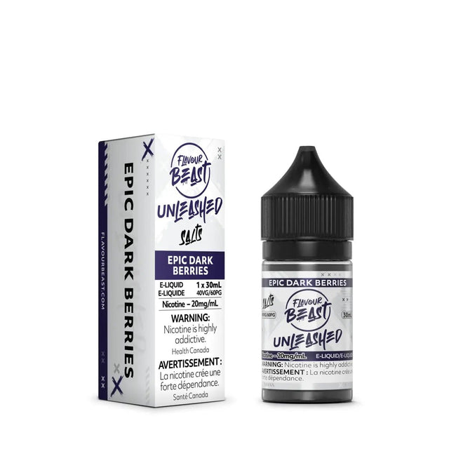 FLAVOUR BEAST - Epic Dark Berries Unleashed by Flavour Beast - Salt Nic Vape Juice - Psycho Vape