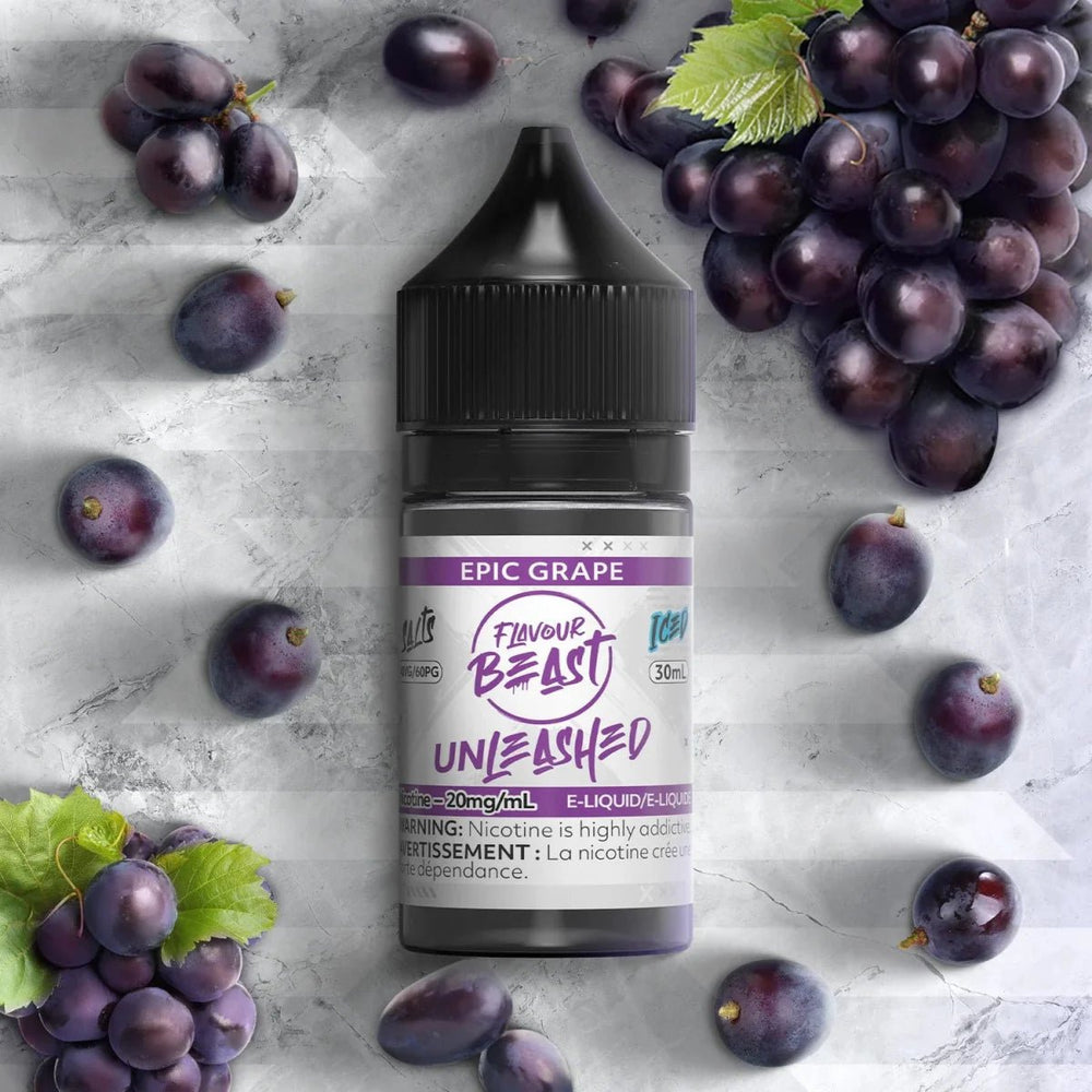 FLAVOUR BEAST - Epic Grape Unleashed by Flavour Beast - Salt Nic Vape Juice - Psycho Vape