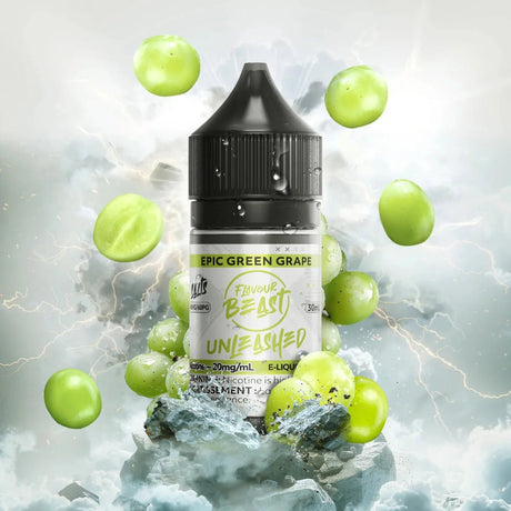 FLAVOUR BEAST - Epic Green Grape Unleashed by Flavour Beast - Salt Nic Vape Juice - Psycho Vape