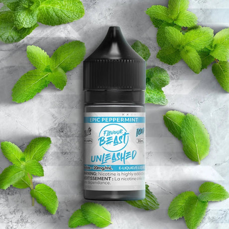 FLAVOUR BEAST - Epic Peppermint Iced Unleashed by Flavour Beast - Salt Nic Vape Juice - Psycho Vape