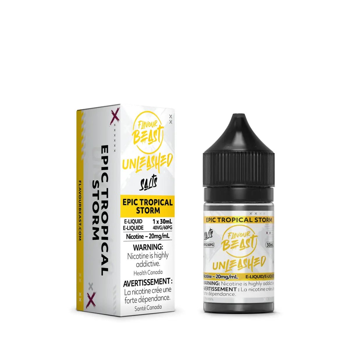 FLAVOUR BEAST - Epic Tropical Storm Unleashed by Flavour Beast - Salt Nic Vape Juice - Psycho Vape