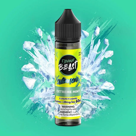 FLAVOUR BEAST - Extreme Mint Iced by Flavour Beast - Salt Nic Vape Juice - Psycho Vape