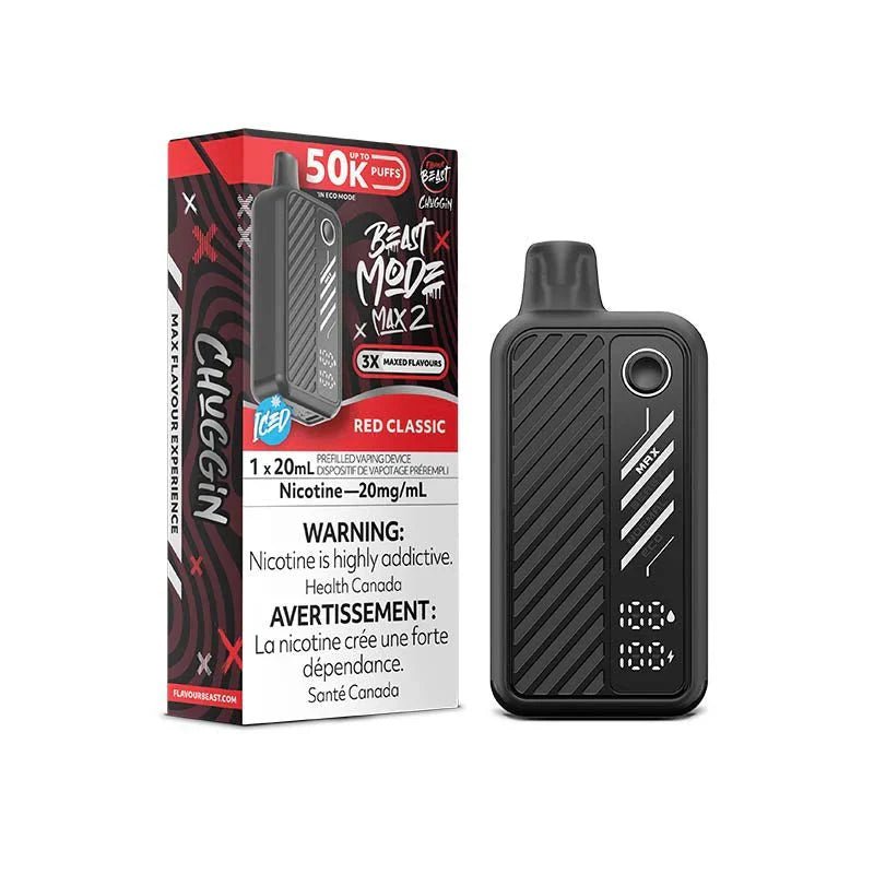 FLAVOUR BEAST - Flavour Beast Beast Mode Max 2 50K Disposable - Red Classic - Psycho Vape