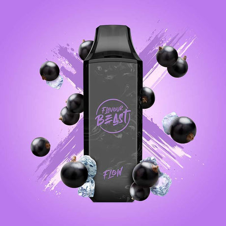 FLAVOUR BEAST - Flavour Beast Flow 4000 Disposable - Bumpin' Blackcurrant Iced - Psycho Vape