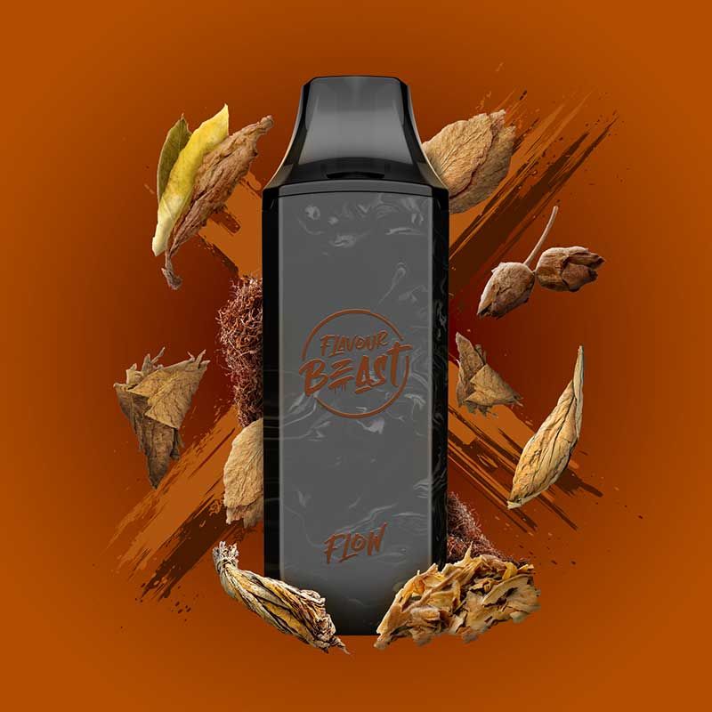FLAVOUR BEAST - Flavour Beast Flow 4000 Disposable - Pure Tobacco - Psycho Vape