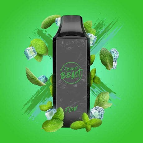 FLAVOUR BEAST - Flavour Beast Flow 4000 Disposable - Super Spearmint - Psycho Vape