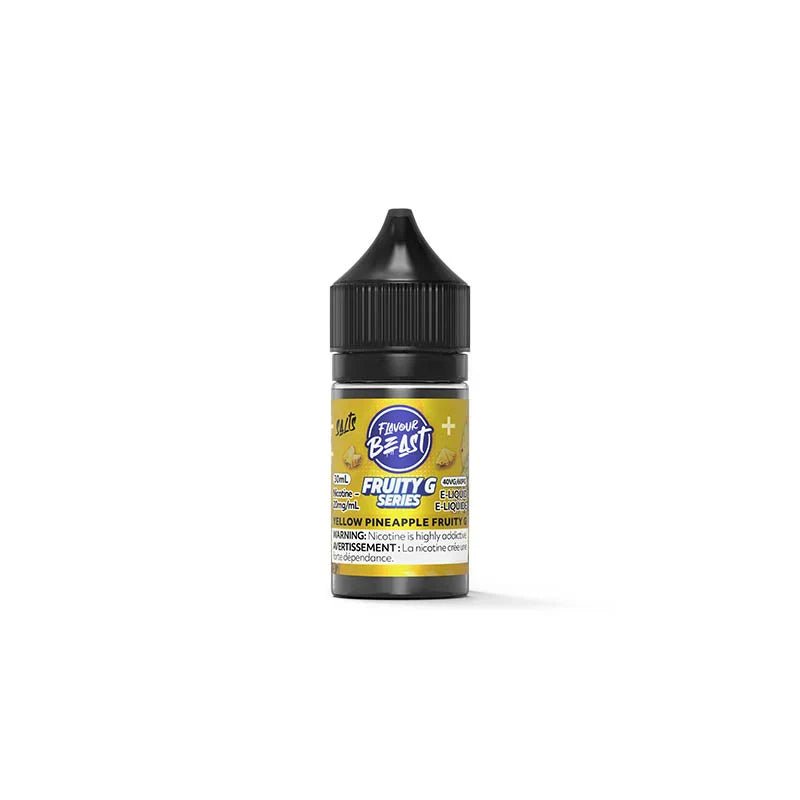Flavour Beast Fruity G - Yellow Pineapple - Salt Nic E-Liquid - Psycho Vape